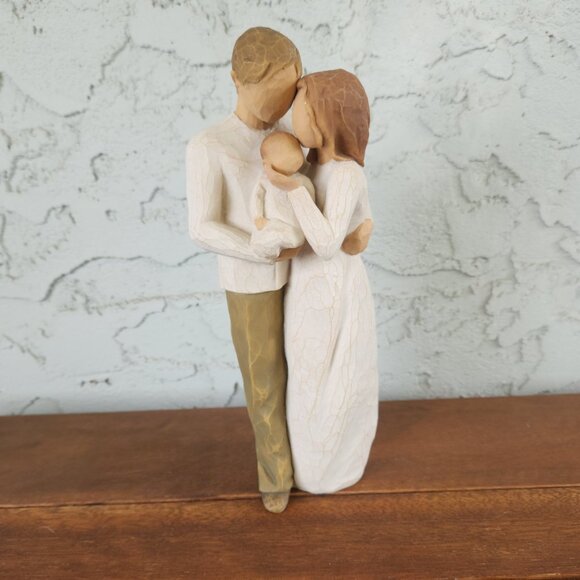 Willow Tree “Our Gift” Family Figurine by Susan Lordi – 9” Collectible Sculpture - Picture 2 of 7